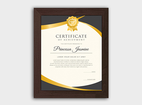 Certificate Pranata Printing